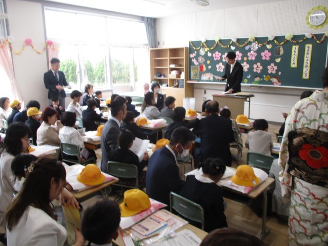 入学式(初めての学活)