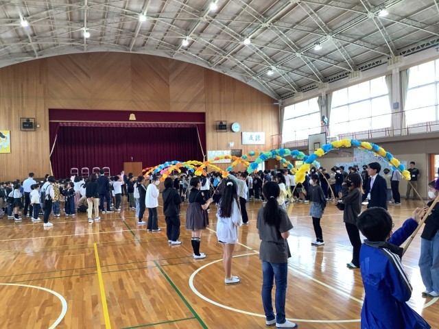 離任式