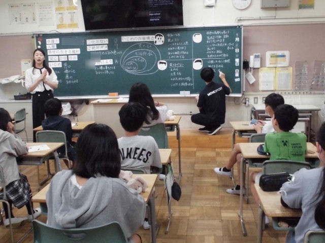 弁護士によるいじめ防止の授業