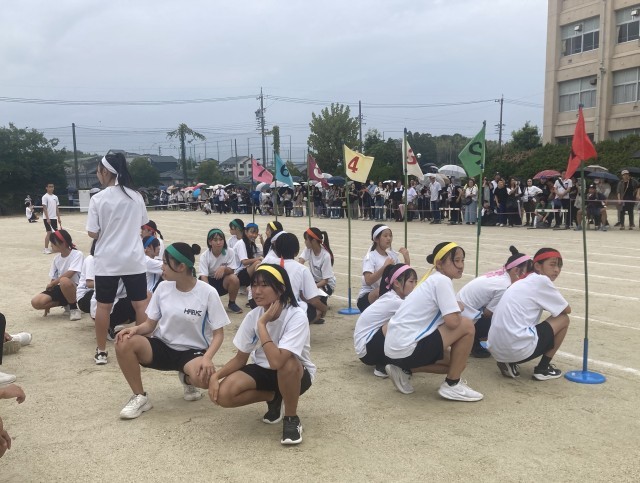 走った後は