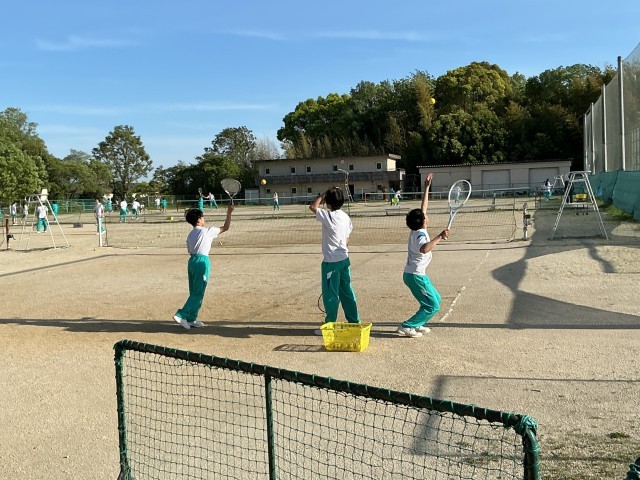 ソフトテニス部男子